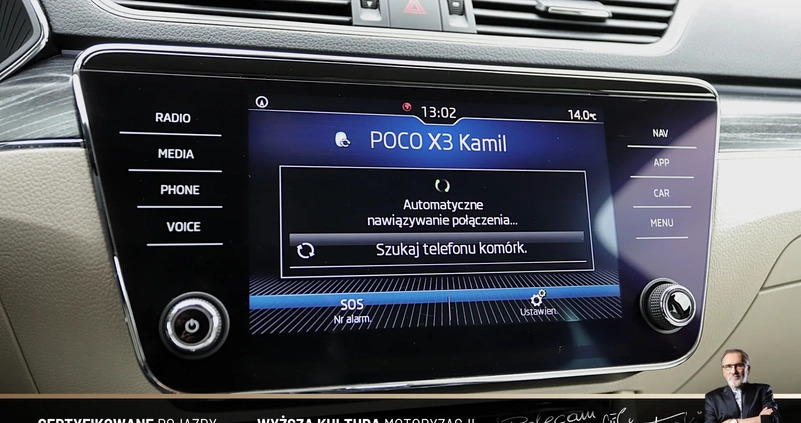 Skoda Superb cena 82899 przebieg: 189998, rok produkcji 2019 z Suchedniów małe 704